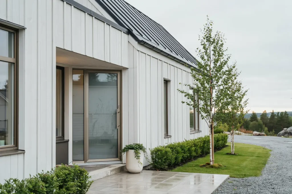 tillbyggnad av entr och hall i valsta m rsta
